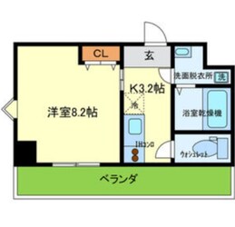 ルミエール八尾駅前の物件間取画像